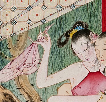达县-迫于无奈胡也佛画出《金瓶梅秘戏图》，却因此成名，其绘画价值不可估量